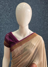 Jute Silk - Grey and Purple