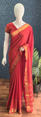 Mysore Crepe Silk - Orange