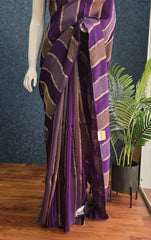 Fancy Saree - Purple
