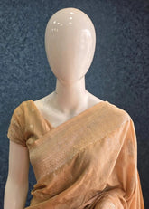 Tussar Gorgette - Beige