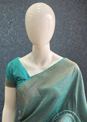 Brocade Banarasi -Green