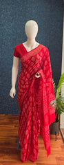 Jaipur Cotton - Red White