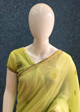 Cotton Jamdani- green