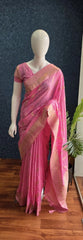 Bagalpuri Silk - Pink