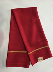 Pure Mysore Silk- Red