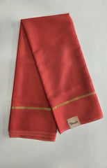 Pure Mysore Silk- Peach