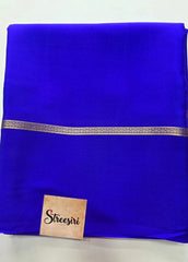 Pure Mysore Silk- Royal Blue