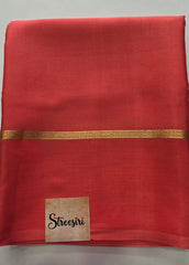 Pure Mysore Silk- Peach