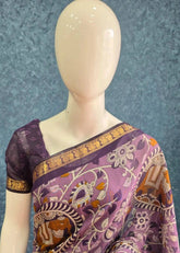 Mangalagiri silk-purple