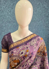 Mangalagiri silk-purple