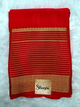 Mysore Crepe Silk - Orange