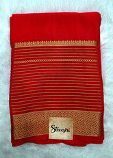 Mysore Crepe Silk - Orange