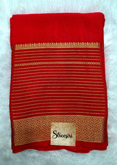 Mysore Crepe Silk - Orange