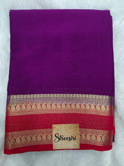 Mango Crepe Bentex - Purple & red