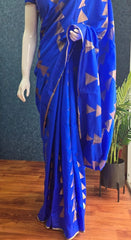 Semi Silk- Royal Blue