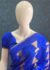 Semi Silk- Royal Blue