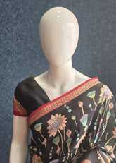 Chiffon Pichwai Prints - Black