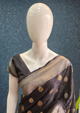Kathan silk- black