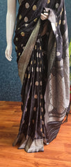 Kathan silk- black