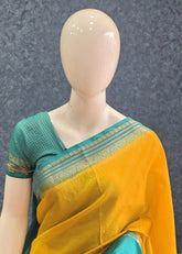 Viscose Chex Yellow Rama Green