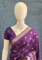 Viscose Lines Dark Purple