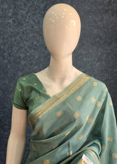 Viscose Lines Ice Blue gold