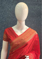 Pani Silk Self Red