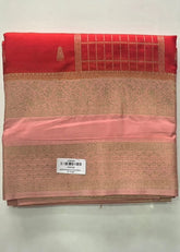 Semi Mysore Silk Red Peach