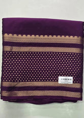 Mysore Silk Crepe Aarushi Bottle Green