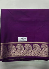 Mysore Silk Crepe Aarushi Mango Purple