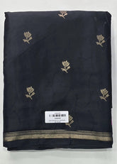 Gaji Silk Bottle Green Baby Pink