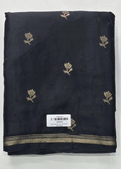 Small Flower Bottle Green Pink Gaji Silk Saree