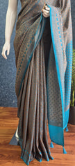 Mushru Green Kathan Silk Saree