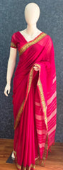 Ragini Pink Cotton cotton Saree