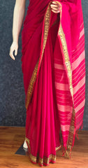 Ragini Pink Cotton cotton Saree