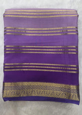 Pure Mysore Silk Lavender Purple