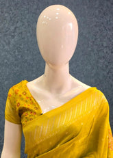 Paithani Mustard