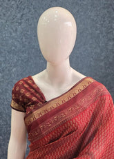 Soft Silk red Maroon