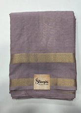 Crepe Silk Peach Gold