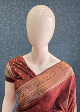 Gorgette Lines Dark Brown