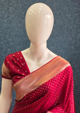 Gorgette Small Butta Maroon