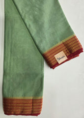 Mango Crepe - Pista Green & Red