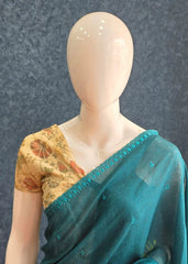 Jute Silk-green