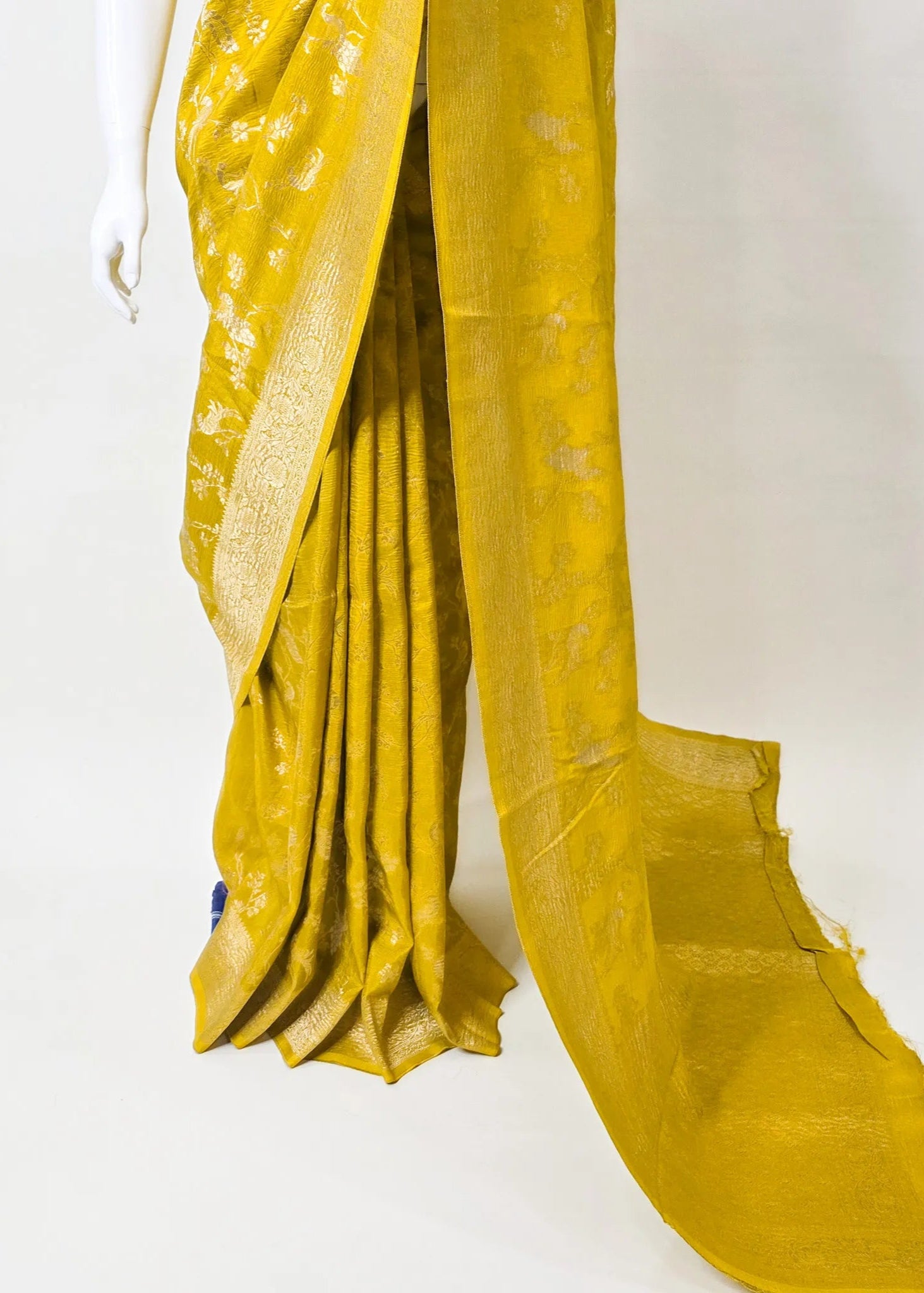 Premium Matka Silk - Yellow