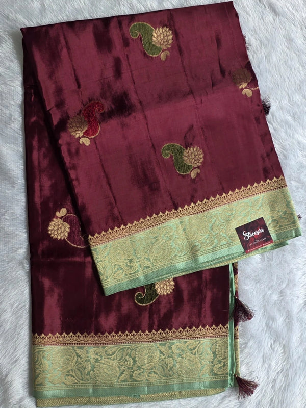 Contrast Semi Silk Sarees
