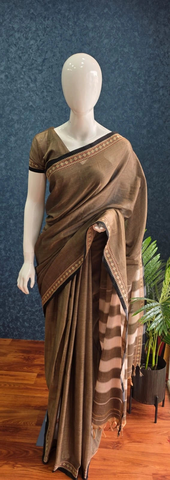 Narayanpet Cotton - Dark Grey