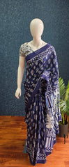 Jaipur Cotton - Blue and White