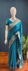 Natural Crepe - Blue