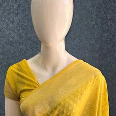 Semi Crepe Saree ( butta )