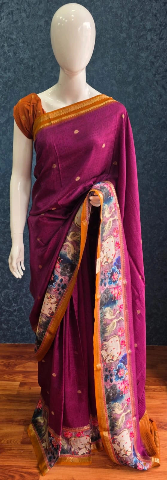 Soft Silk - Purple Orange